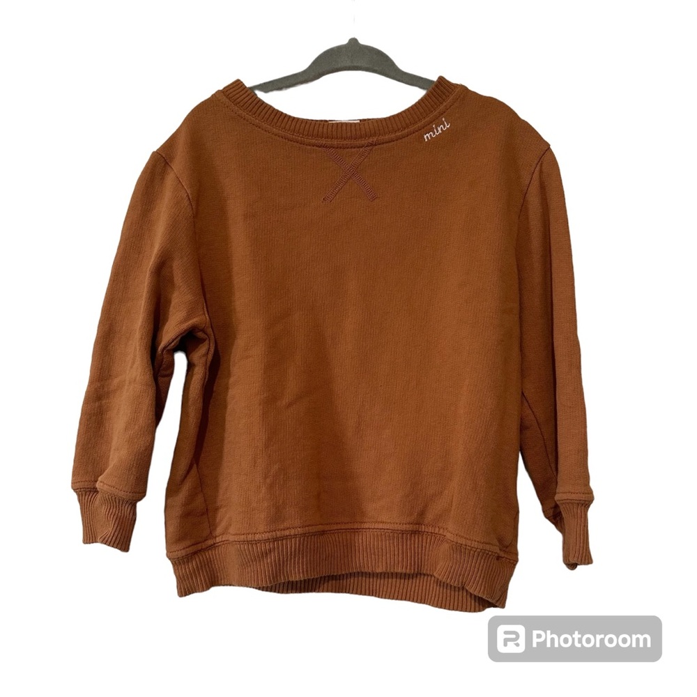 Rey to Z Embroidered Mini Crewneck 2Y